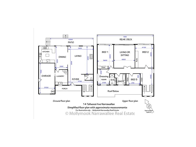 14 Tallwood Ave, Narrawallee NSW 2539 Floorplan