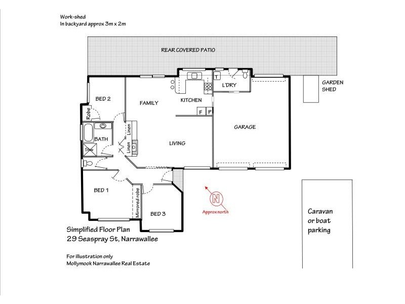 29 Seaspray  St, Narrawallee NSW 2539