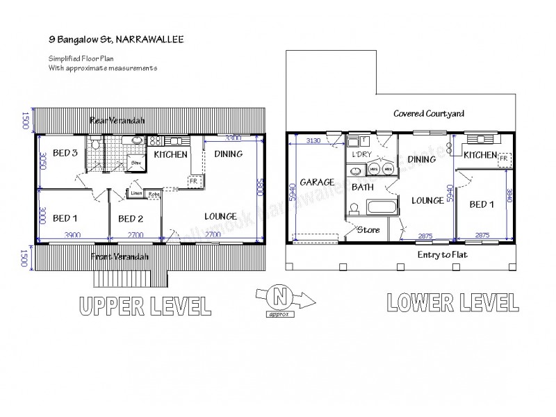 9 Bangalow St, Narrawallee NSW 2539 Floorplan