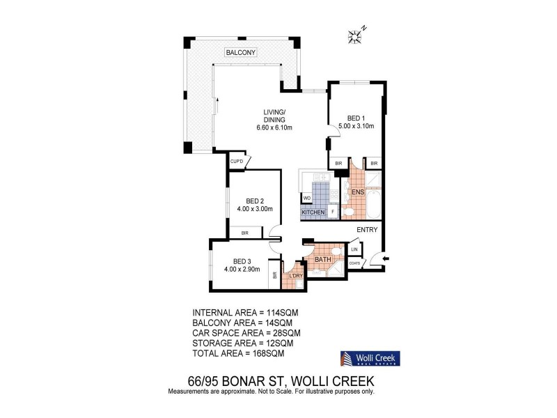 66/95 Bonar St, Wolli Creek NSW 2205