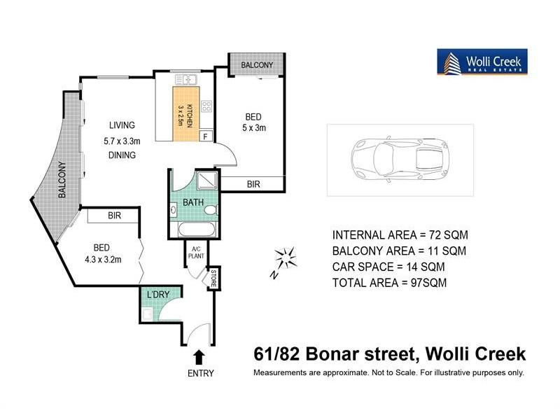 61/82 Bonar St, Wolli Creek NSW 2205