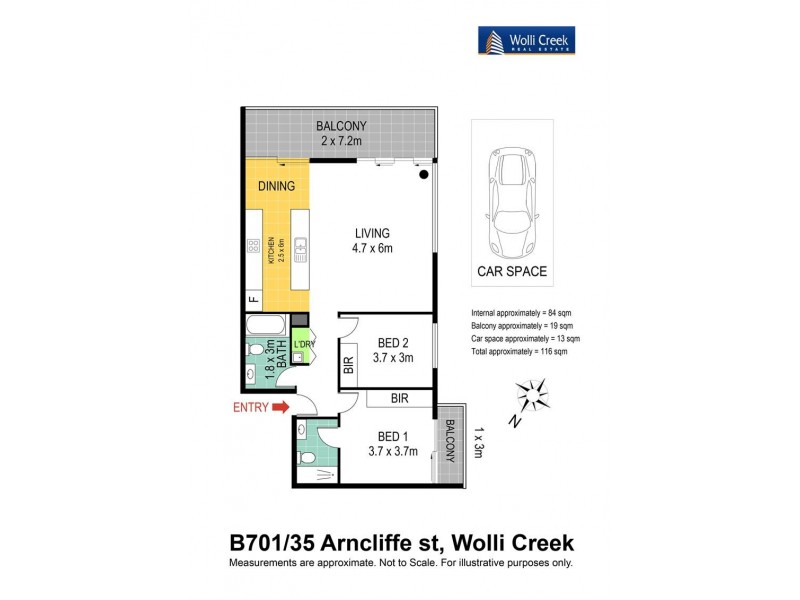 701/35B Arncliffe St, Wolli Creek NSW 2205