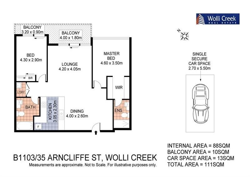 B1203/35 Arncliffe St, Wolli Creek NSW 2205