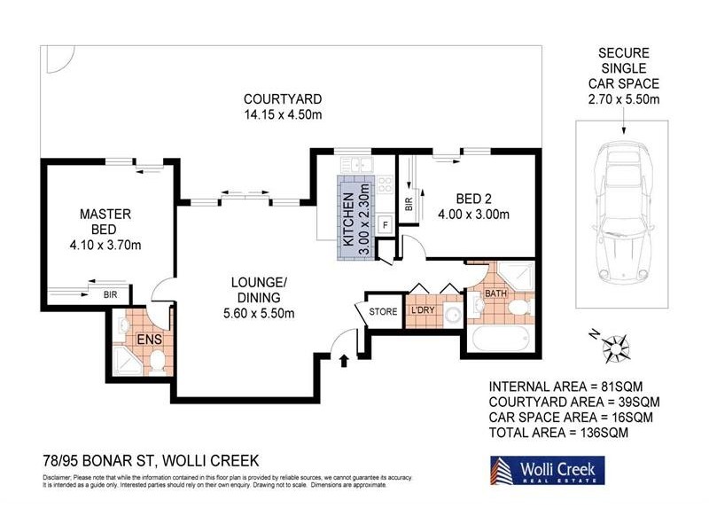78/95 Bonar St, Wolli Creek NSW 2205