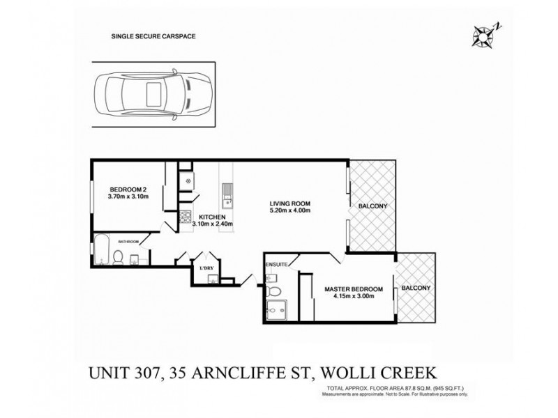 E307/35 Arncliffe St, Wolli Creek NSW 2205