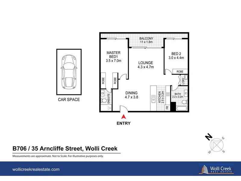 B706/35 Arncliffe St, Wolli Creek NSW 2205