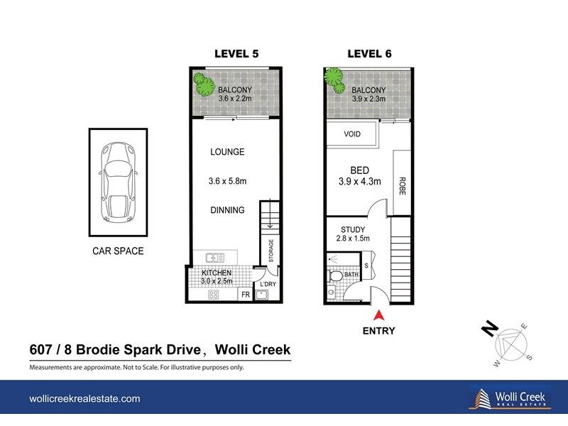 607/8 Brodie Spark Dr, Wolli Creek NSW 2205