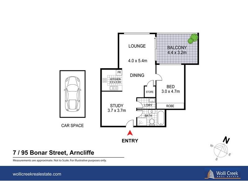 7/95 Bonar St, Wolli Creek NSW 2205