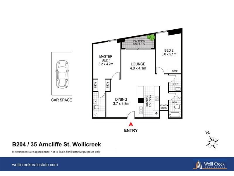 B204/35 Arncliffe St, Wolli Creek NSW 2205