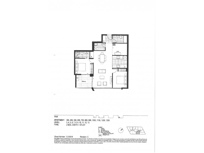 506/7 Magdalene Tce, Wolli Creek NSW 2205 Floorplan