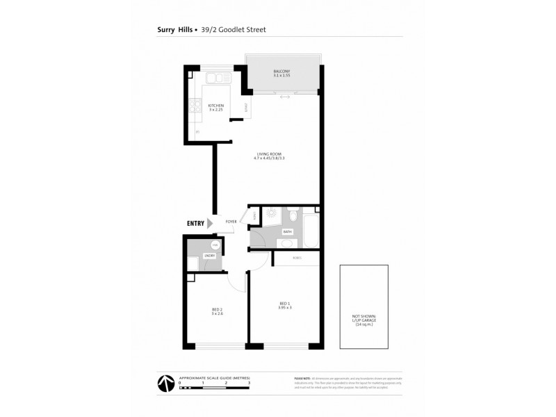 Surry Hills NSW 2010 Floorplan