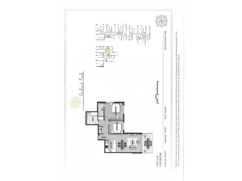 39/1 Gertrude St, Wolli Creek NSW 2205 Floorplan
