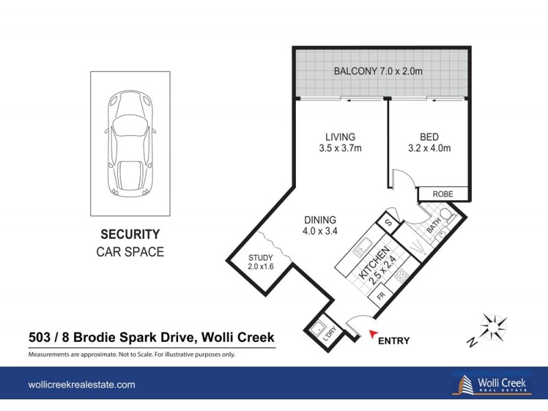 Wolli Creek NSW 2205 Floorplan