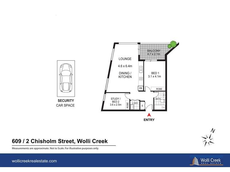 609/2 Chisholm St, Wolli Creek NSW 2205