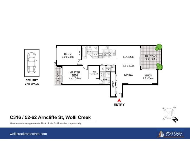 C316/52-62 Arncliffe St, Wolli Creek NSW 2205