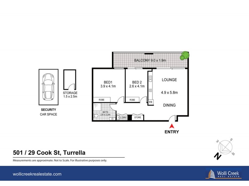 29 Cook St, Turrella NSW 2205 Floorplan