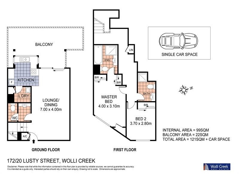 172/88 Bonar St, Wolli Creek NSW 2205