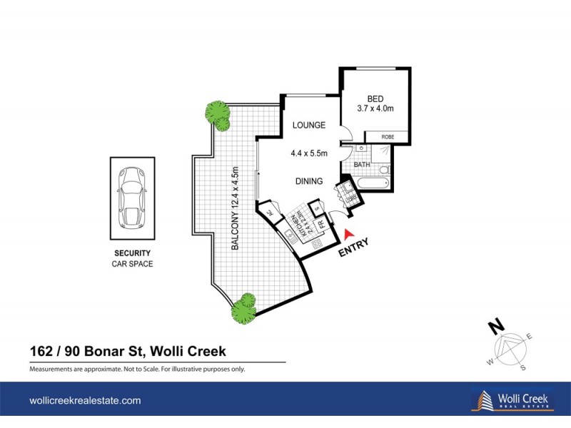 Wolli Creek NSW 2205 Floorplan