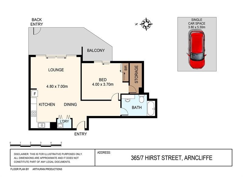 365/7 Hirst St, Arncliffe NSW 2205