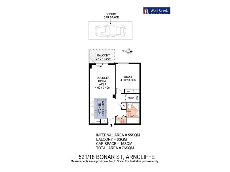 521/18 Bonar St, Arncliffe NSW 2205
