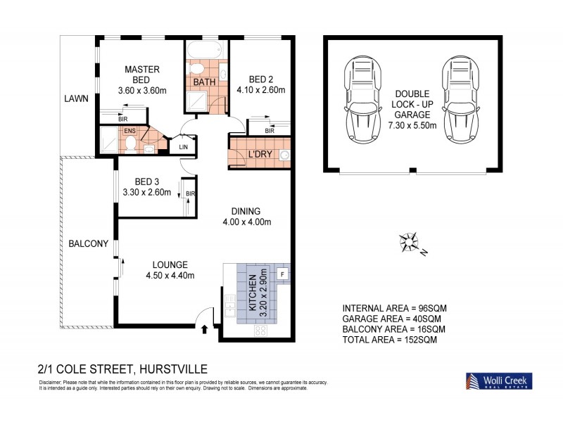 2/1 Cole St, Hurstville NSW 2220 Floorplan