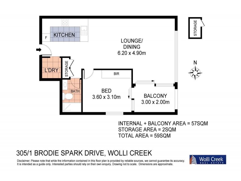 305/1 Brodie Spark Drive, Wolli Creek NSW 2205