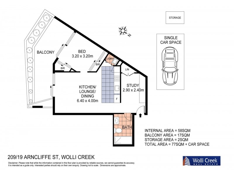 209/19 Arncliffe Street, Wolli Creek NSW 2205
