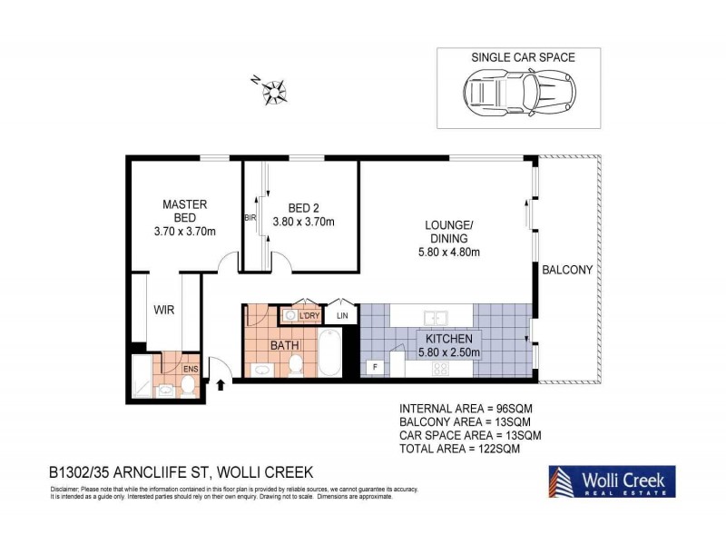 B1302/35 Arncliffe Street, Wolli Creek NSW 2205