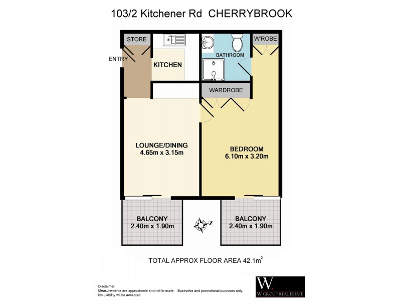 103/2 Kitchener Rd, Cherrybrook NSW 2126 Floorplan