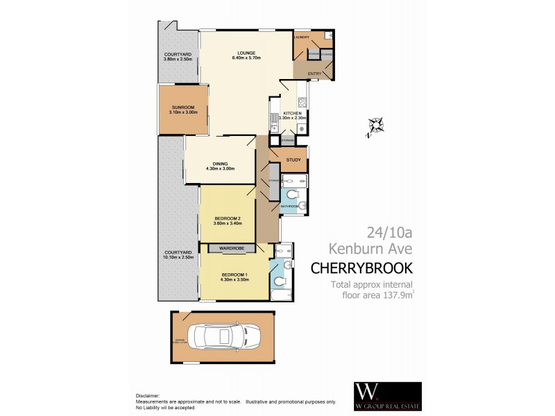 24/10A Kenburn Ave, Cherrybrook NSW 2126 Floorplan