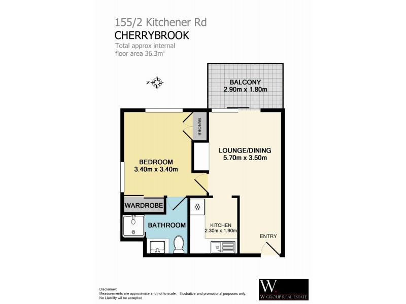 155/2 Kitchener Rd, Cherrybrook NSW 2126 Floorplan