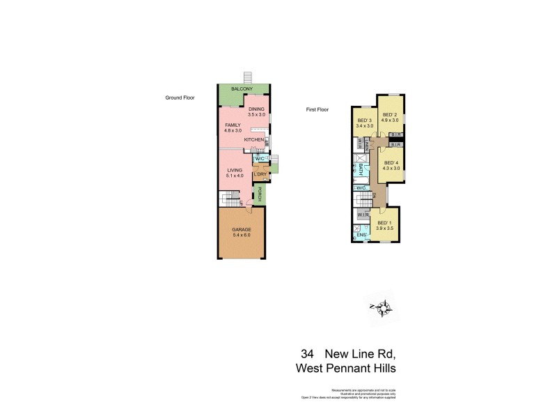 34 New Line Rd, West Pennant Hills NSW 2125 Floorplan