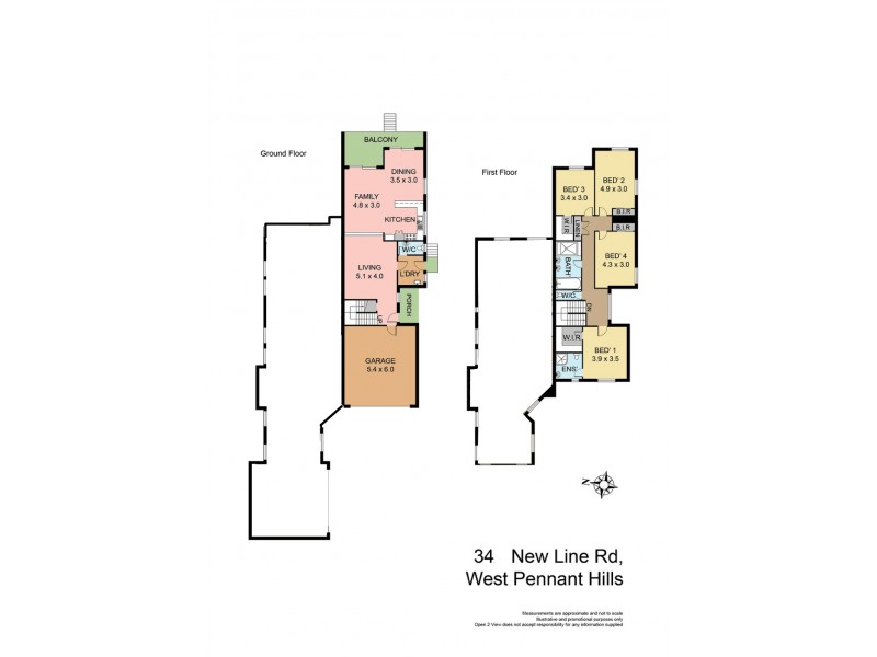34 New Line Rd, West Pennant Hills NSW 2125 Floorplan