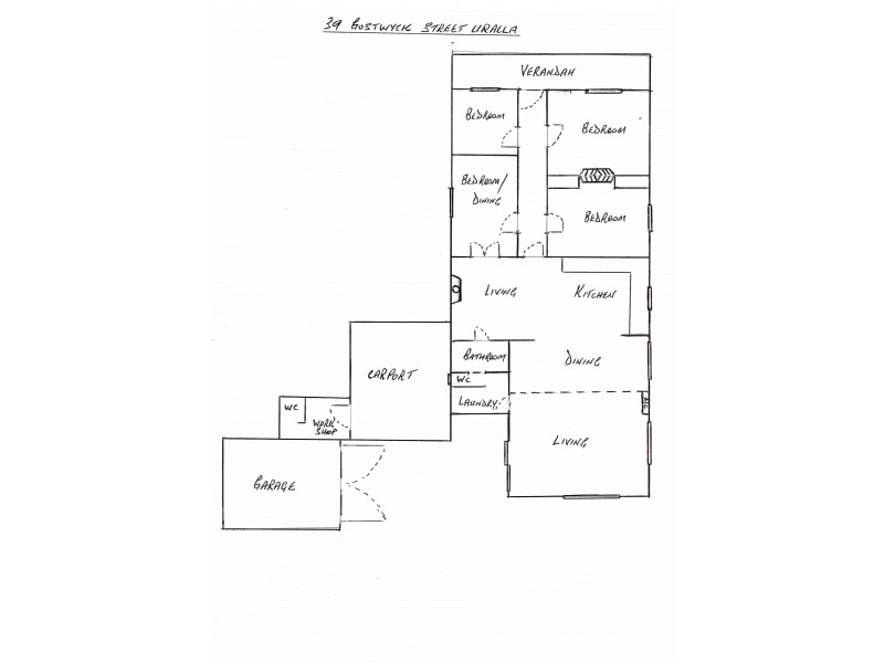 39 Gostwyck Street, Uralla NSW 2358 Floorplan