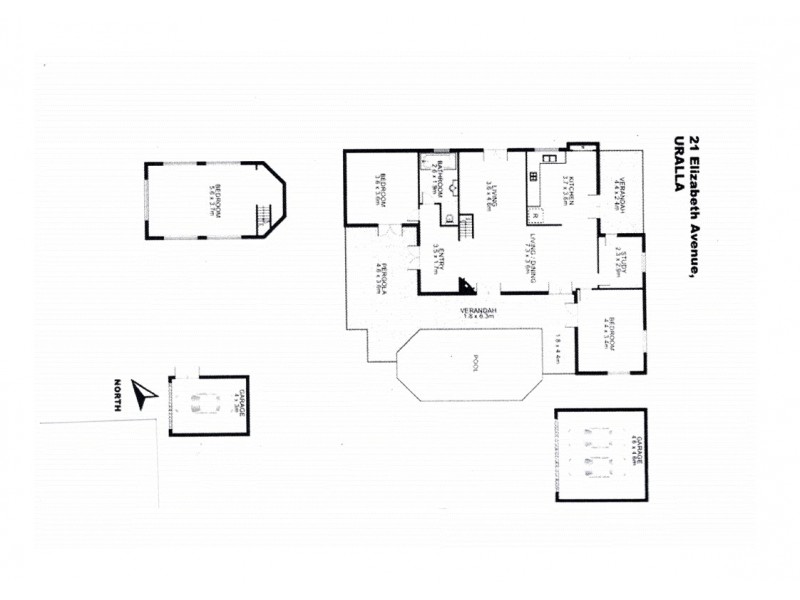21 Elizabeth Avenue, Uralla NSW 2358 Floorplan
