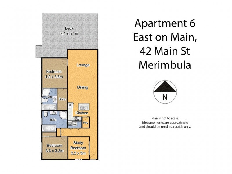 6/42 Main St, Merimbula NSW 2548 Floorplan