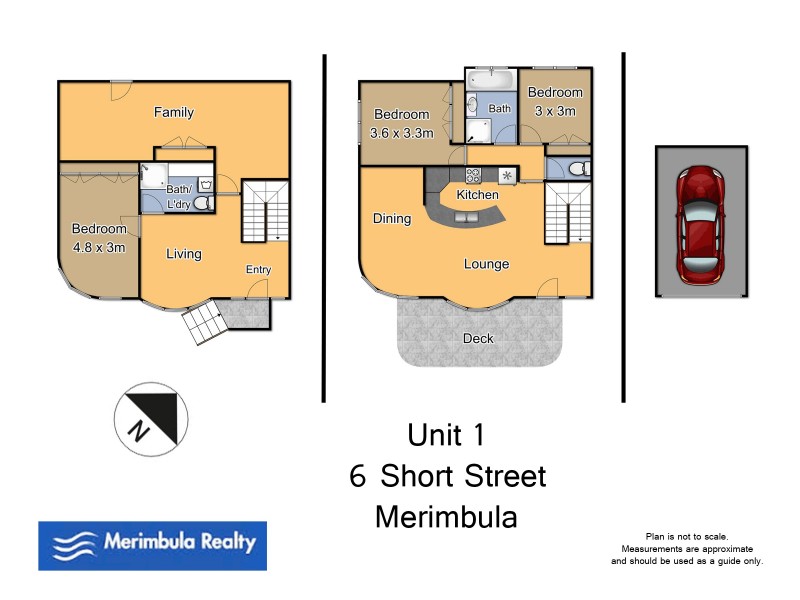 6/1 Short St, Merimbula NSW 2548 Floorplan