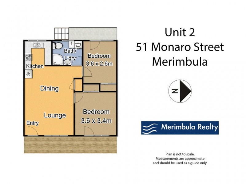2/51 Monaro St, Merimbula NSW 2548 Floorplan