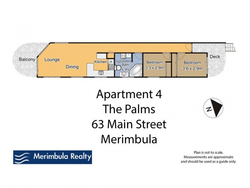 4/63 Main St, Merimbula NSW 2548 Floorplan