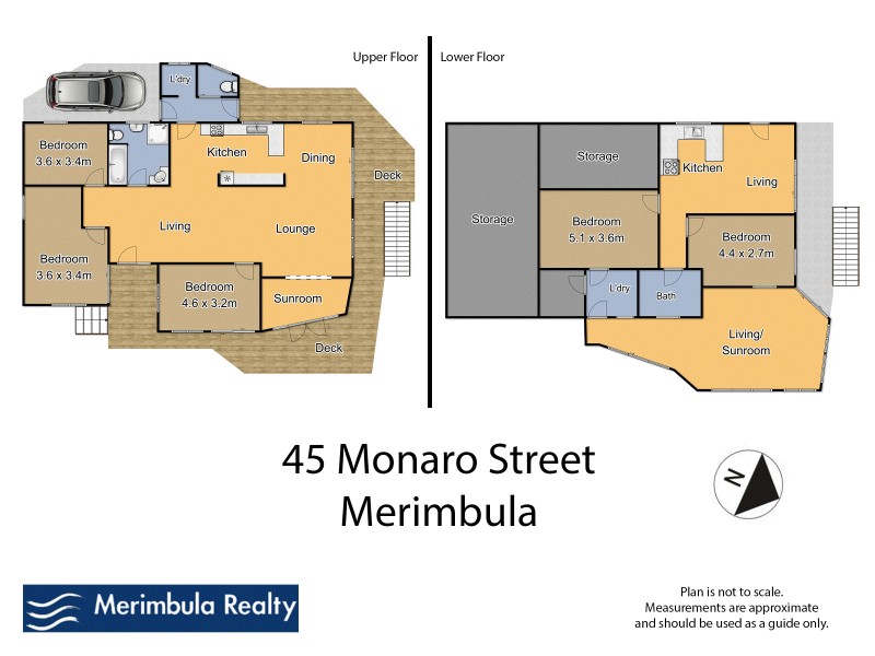 45 Monaro  St, Merimbula NSW 2548 Floorplan