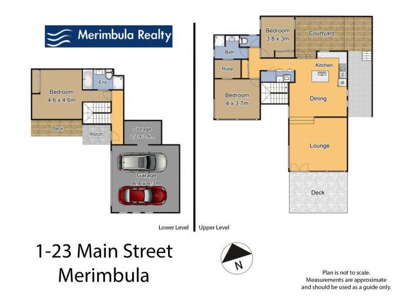 1/23 Main  St, Merimbula NSW 2548 Floorplan