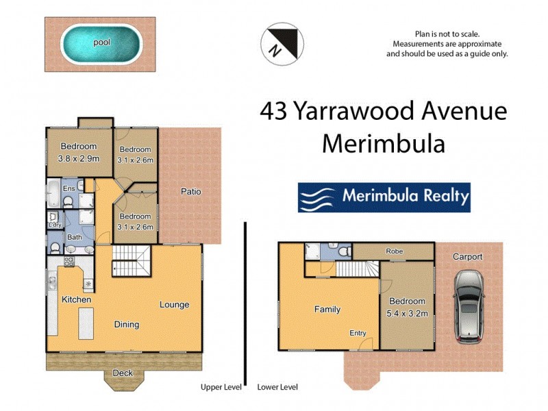 43 Yarrawood Ave, Merimbula NSW 2548 Floorplan