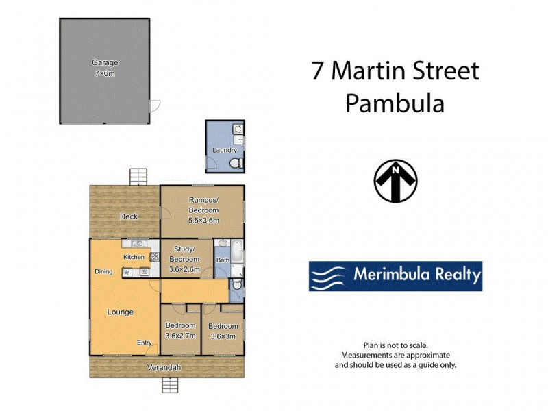 7 Martin St, Pambula NSW 2549 Floorplan
