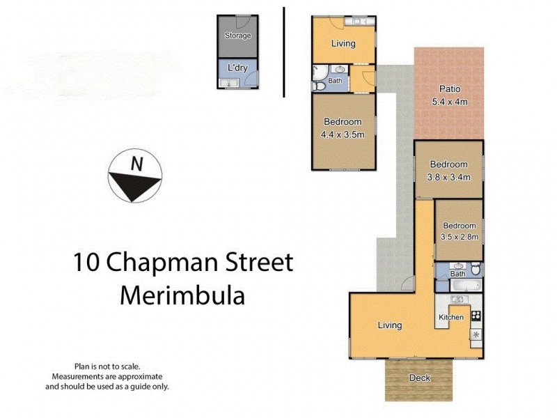 10 Chapman Ave, Merimbula NSW 2548 Floorplan