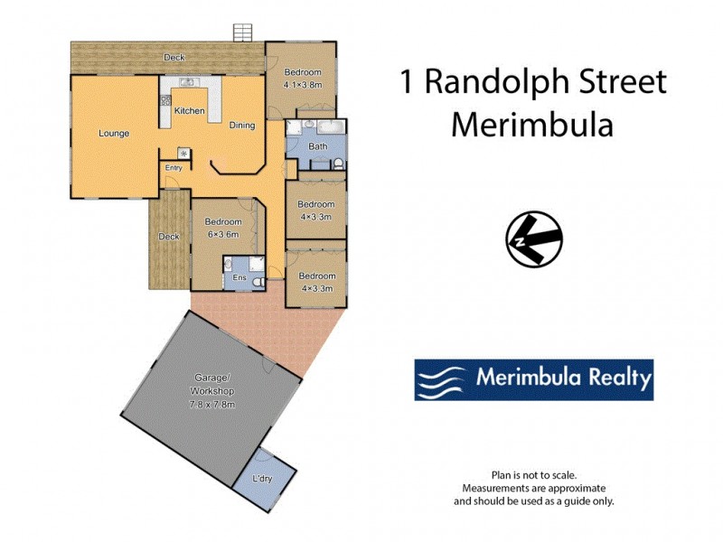 1 Randolph St, Merimbula NSW 2548 Floorplan