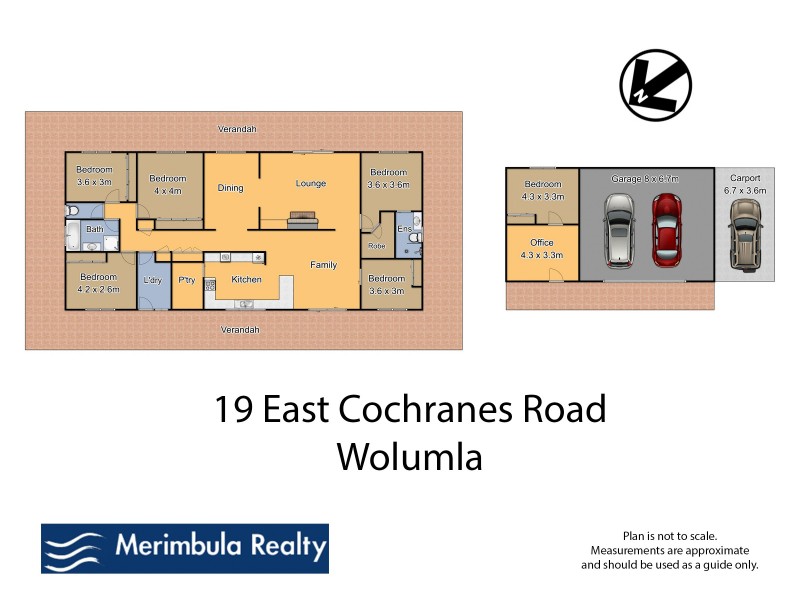 19 East Cochranes Rd, South Wolumla NSW 2550 Floorplan