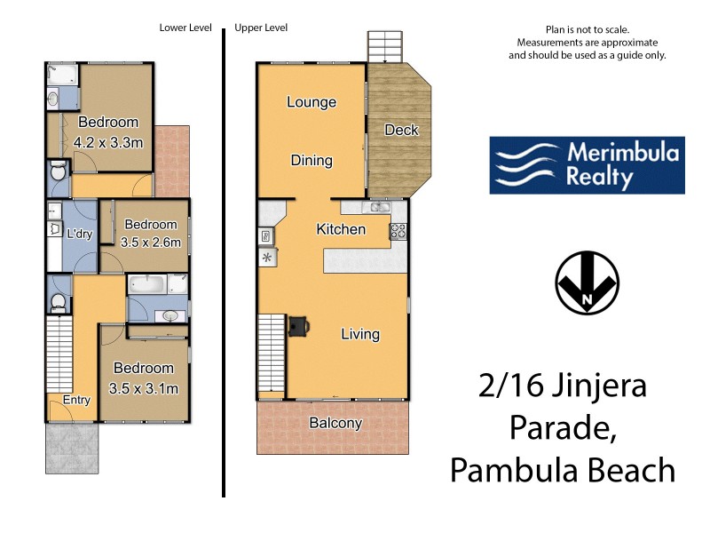 2/16 Jinjera Parade, Pambula Beach NSW 2549 Floorplan