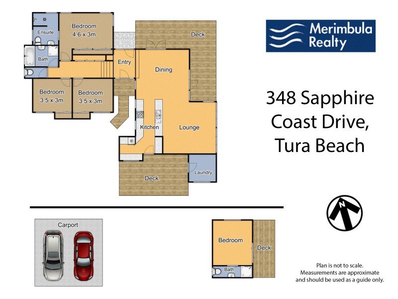 348 Sapphire Coast Drive, Tura Beach NSW 2548 Floorplan