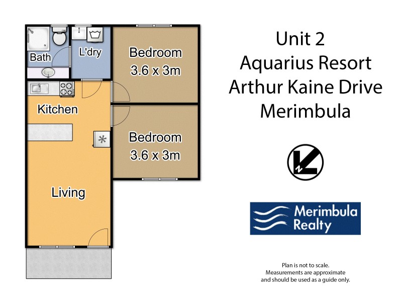 2/1 Dunns  Lane, Merimbula NSW 2548 Floorplan