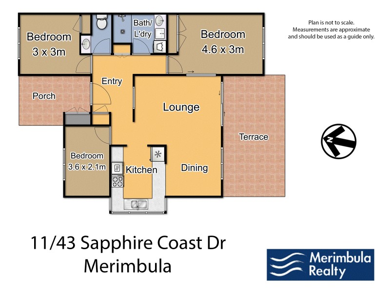 11/43 Sapphire Coast Drive, Merimbula NSW 2548 Floorplan